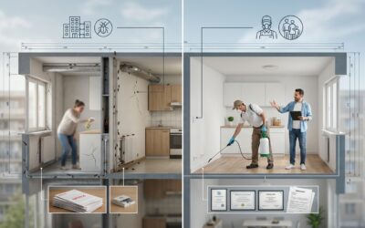 Kakkerlakken in sociale gebouwen: waarom en hoe er vanaf komen?