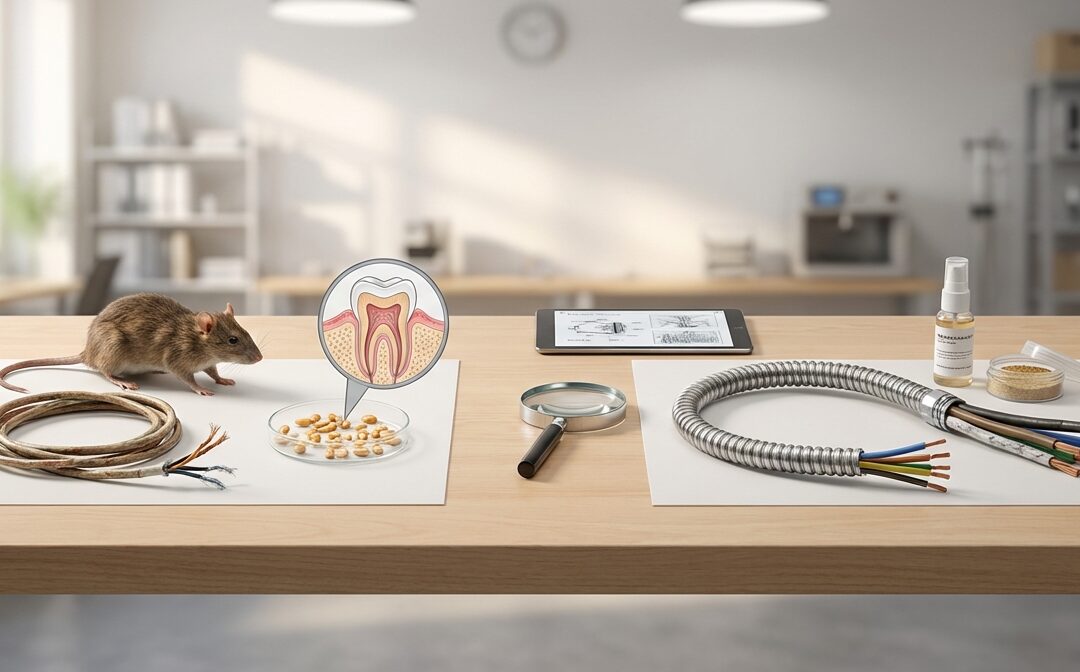 Ratten en elektriciteitsdraden: Waarom eten ze die op en hoe kun je jezelf beschermen?