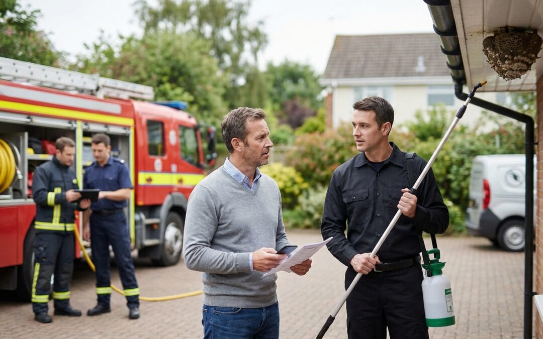 Brandweerlieden en wespen- of horzelnesten: wie moet je bellen en tegen welke kosten?