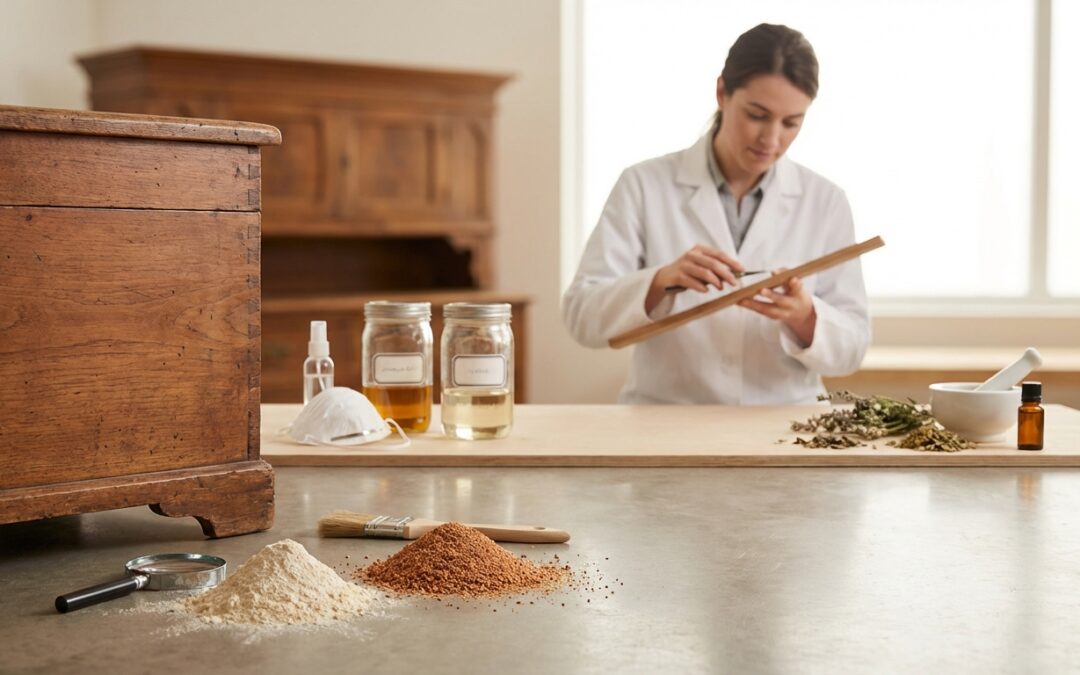Sawdust at the foot of a piece of furniture: which insect and how to get rid of it?