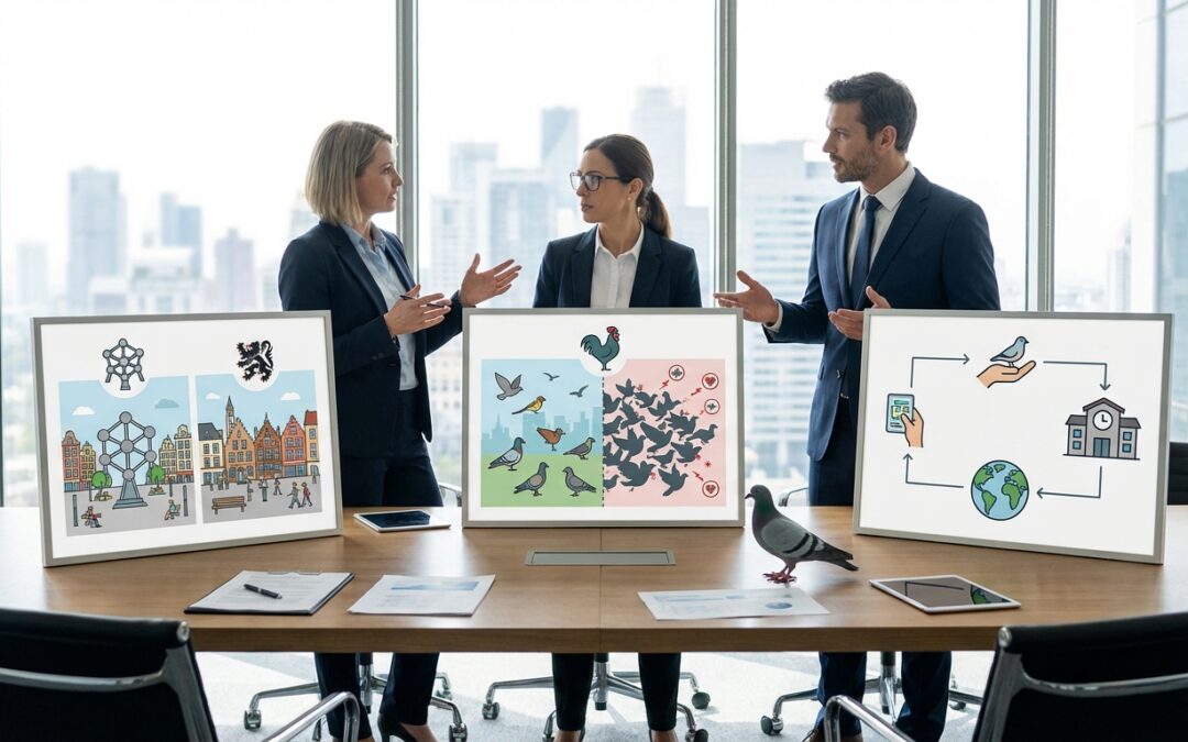 Feeding pigeons: What does the law say in Belgium? Complete guide