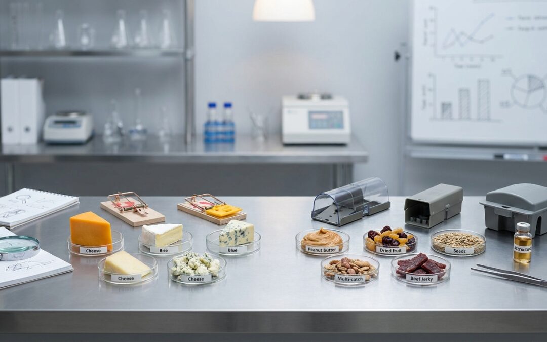 Cheese and Mice: Is it Really the Best Bait to Bait?
