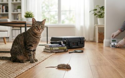 Kat en dode muis: ontcijfer dit gedrag en de risico's
